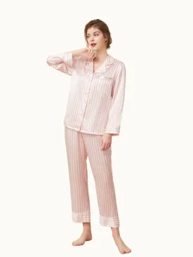 19 Momme Classic Striped Silk Pajamas Set