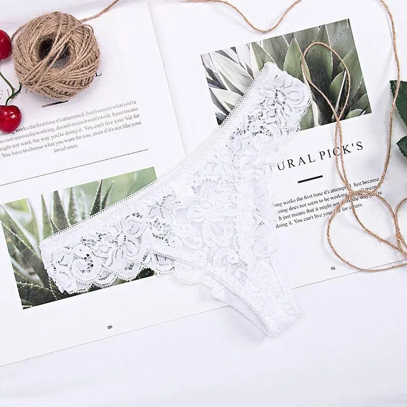 3 Pairs Sexy Lace Seamless Breathable Panties