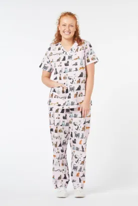 All The Cats Scrub Set