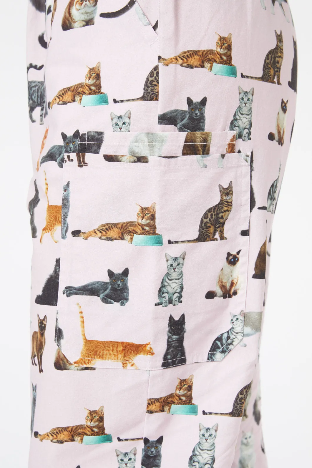 All The Cats Scrub Set