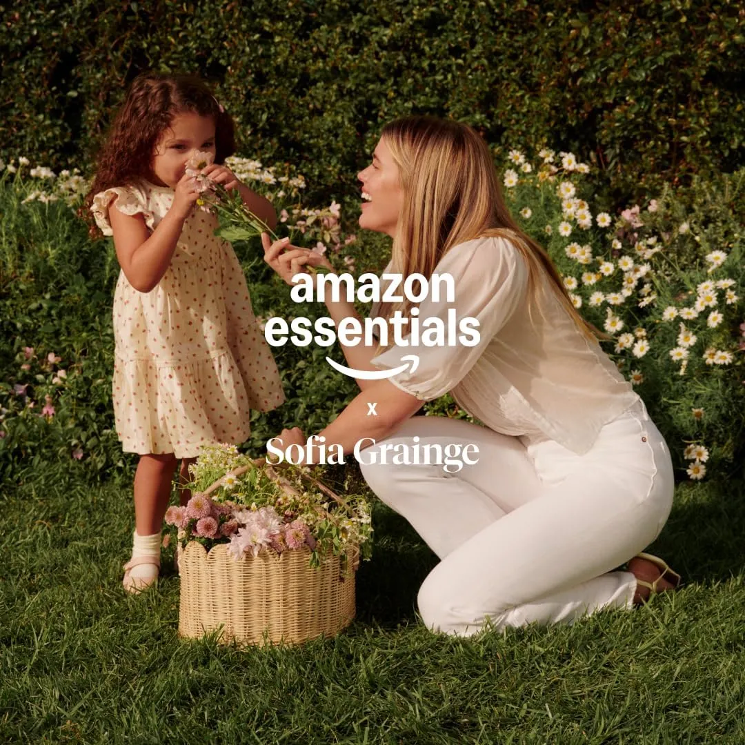 Amazon Essentials x Sofia Grainge Mommy and Me Short Sleeve Pajama Set