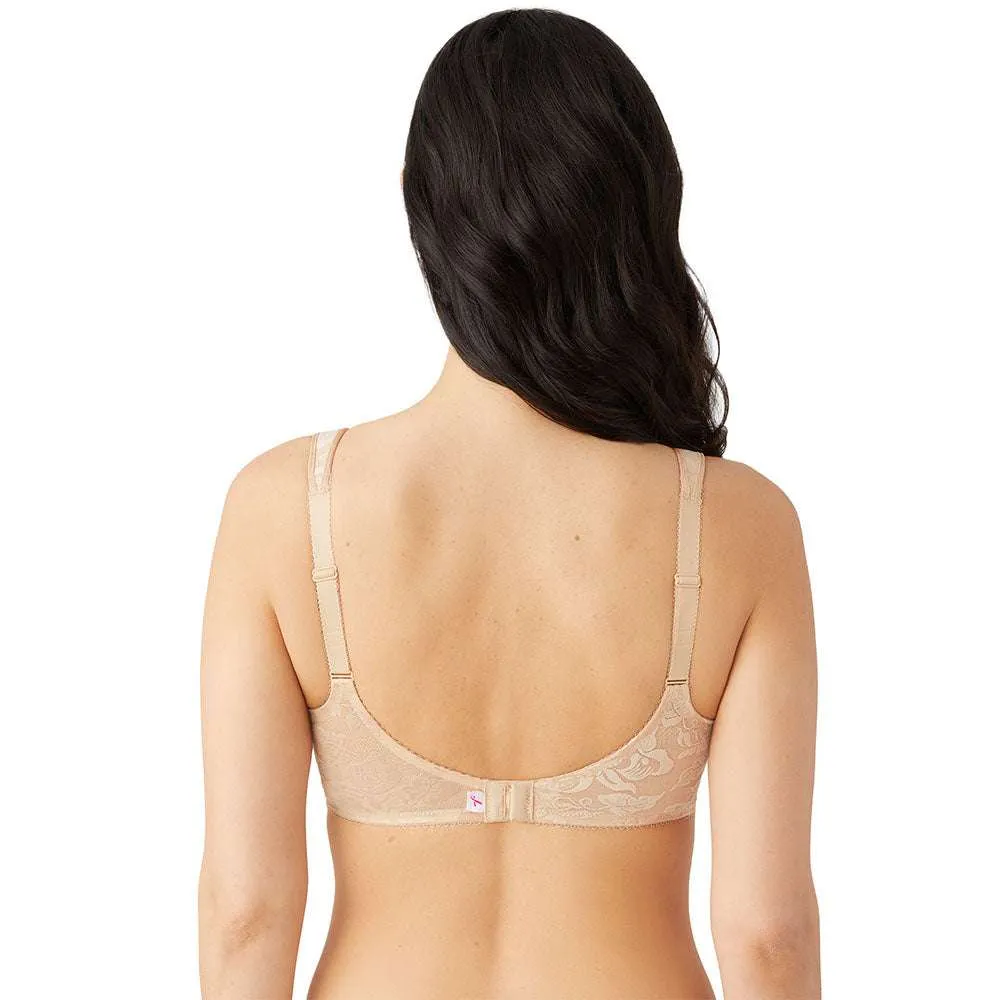 Awareness Non Padded Wired Full Coverage Full Support Plus Size Bra - Beige