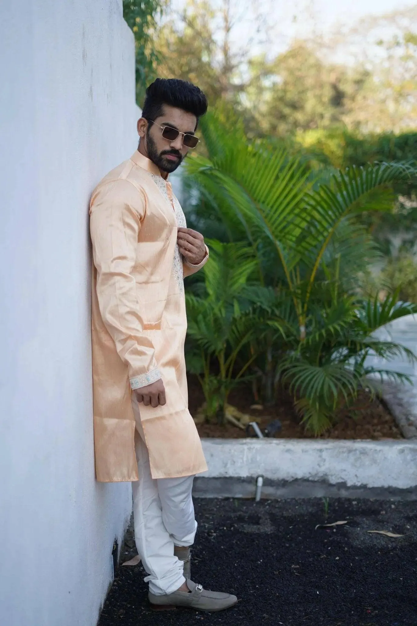 Bluevery Fashion's Unique  Kurta with Pajama Set For Men