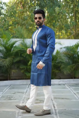 Bluevery Fashion's Unique  Kurta with Pajama Set For Men