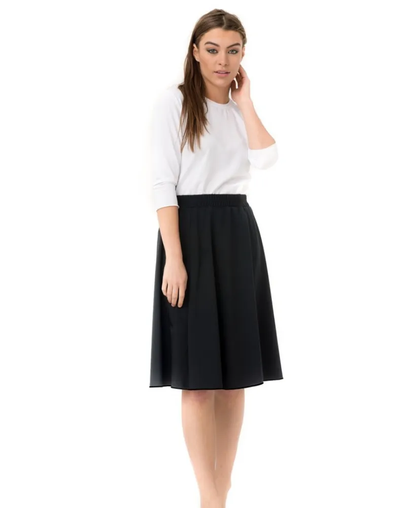 BSB-FLAIR Basic Black Flairy Skirt