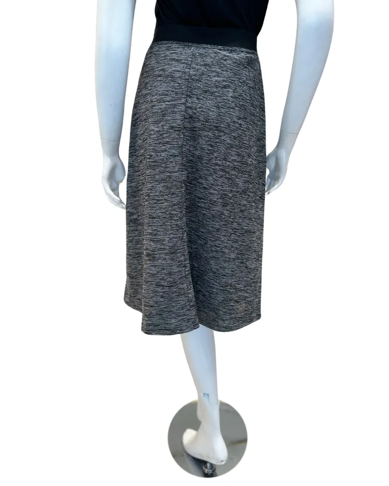 Flamingo Heather Grey A Line Swim Skirt Tall Length