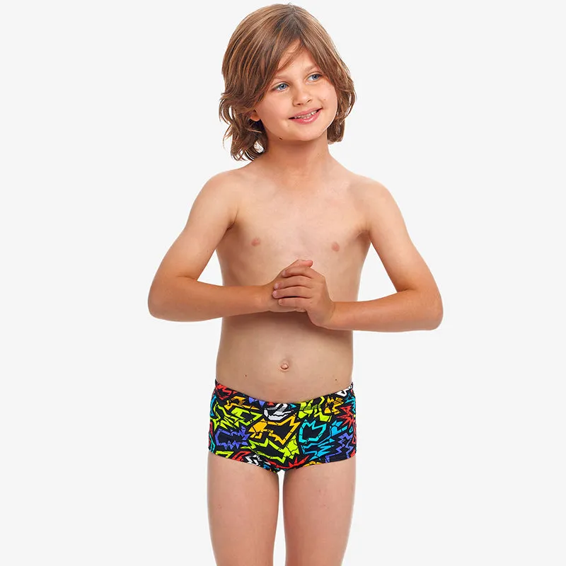 Funky Trunks - Funk Me - Toddler Boys Eco Printed Trunks