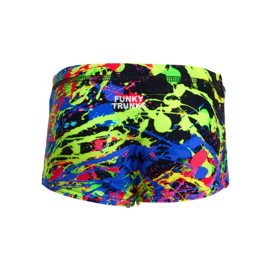 Funky Trunks Toddler Boys Printed Trunks FT32T- Paint Smash