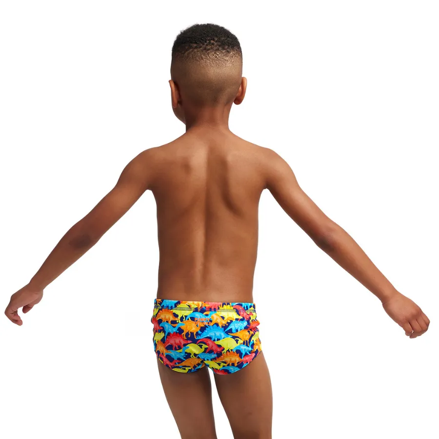 Funky Trunks Toddler Boys Printed Trunks FT32T - Swimmasaurus