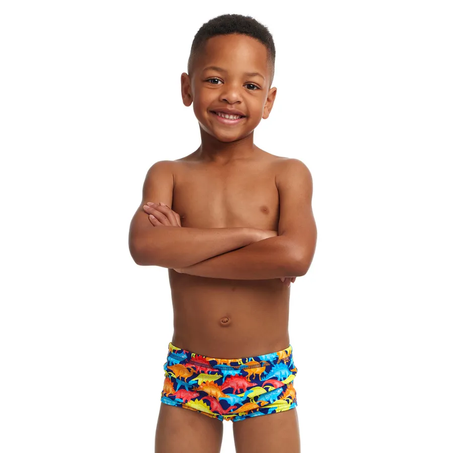 Funky Trunks Toddler Boys Printed Trunks FT32T - Swimmasaurus