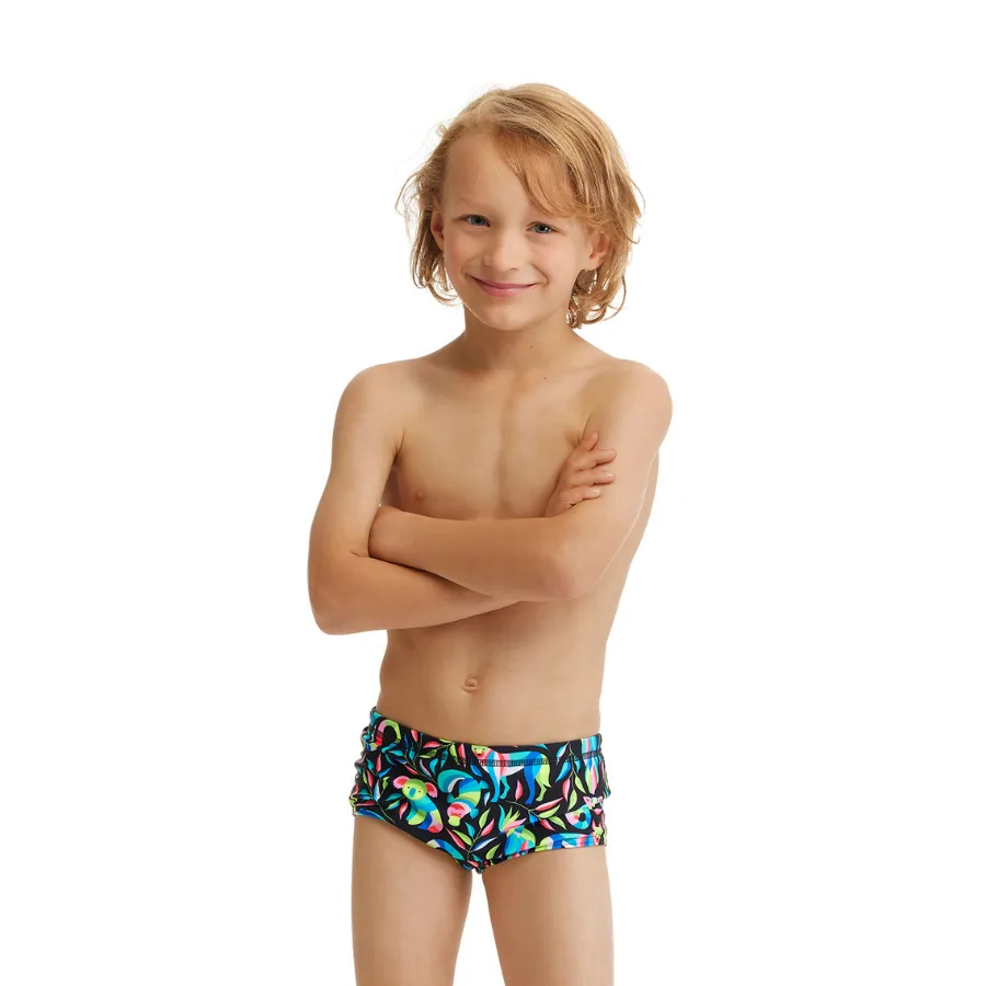 Funky Trunks Toddler Boys Printed Trunks FTS002B- Night Life