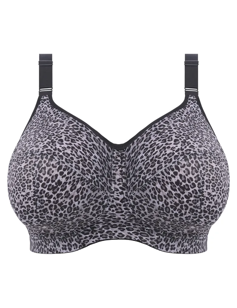 Goddess Celeste GD6114 Gray Leopard Wire Free Bra