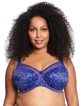 Goddess Kayla GD6162 Purple Cascade UW Banded Bra