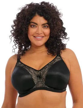 Goddess Yvette GD6750 Black Banded Molded Underwire Bra