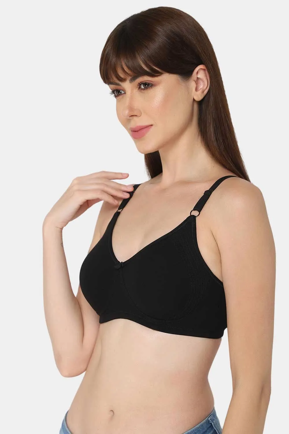 Intimacy Non-Padded T-shirt, Saree Bra -  ES02 - Prime Shade