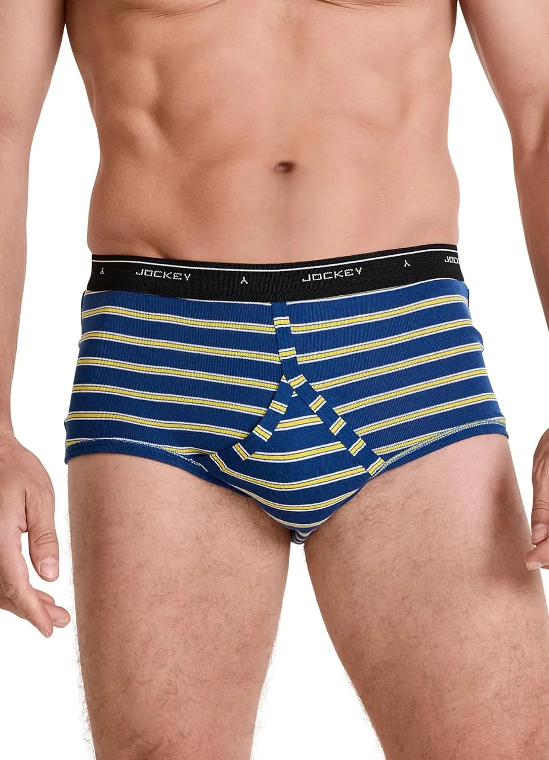 Jockey Men's Underwear Classic Full Rise Brief - 3 Pack