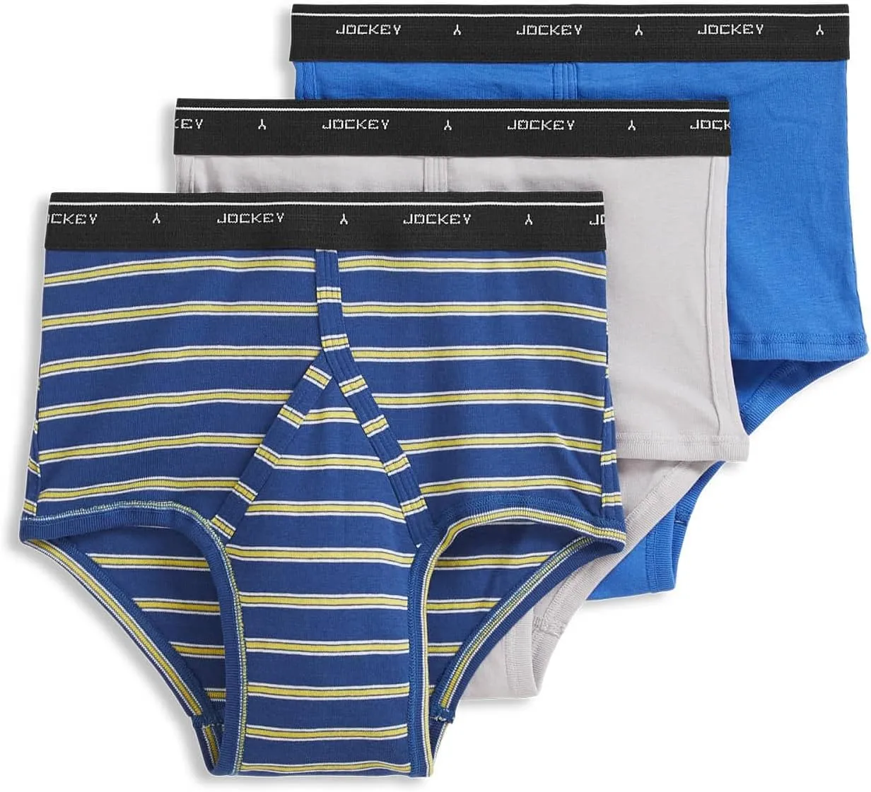 Jockey Men's Underwear Classic Full Rise Brief - 3 Pack