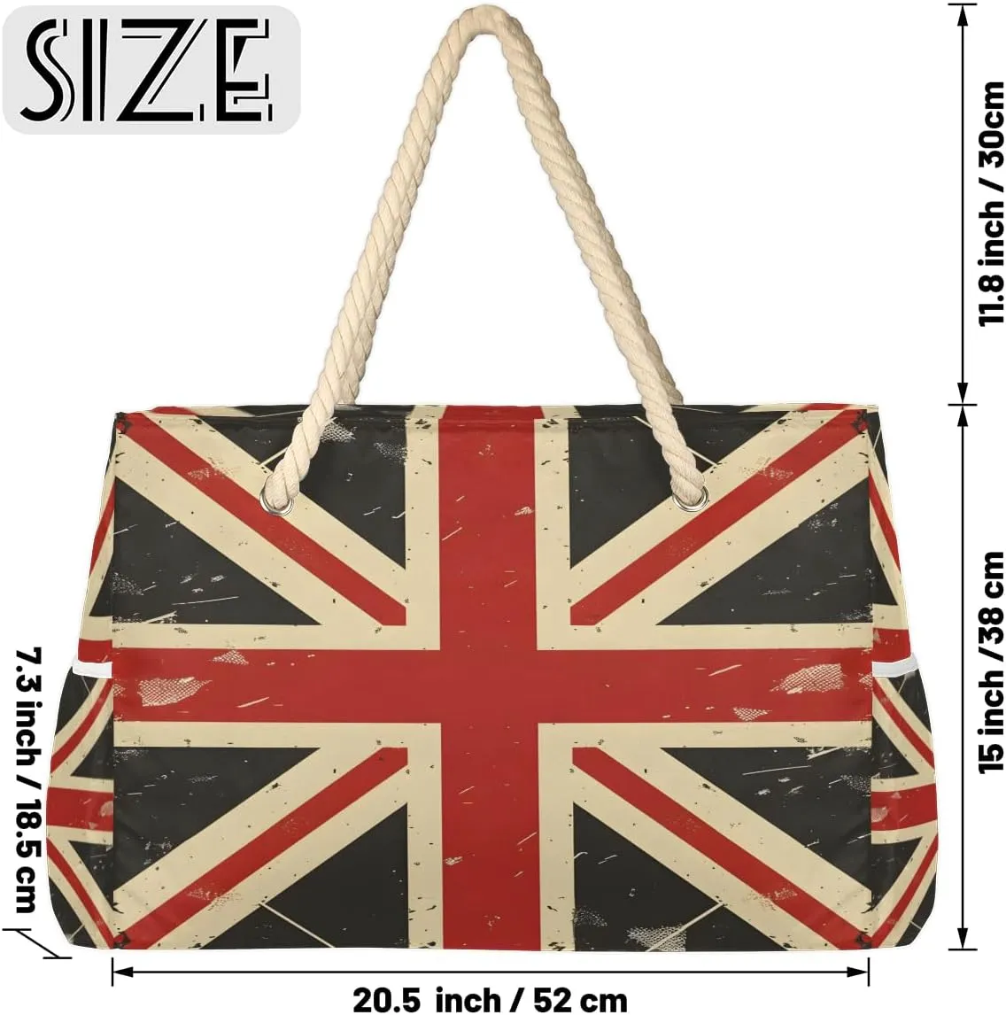 Large Tote Beach Bags for Women with Zipper Waterproof Sandproof Swim Pool Grocery Gym Travel Bag