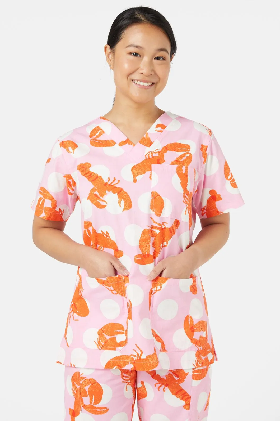 Lobster Scrub Set