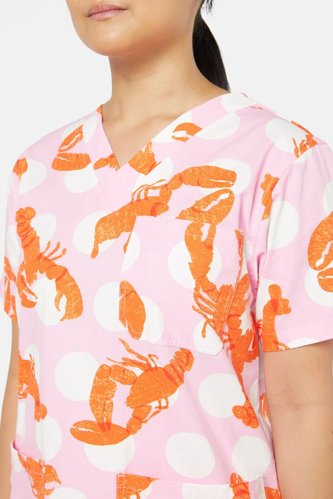Lobster Scrub Set