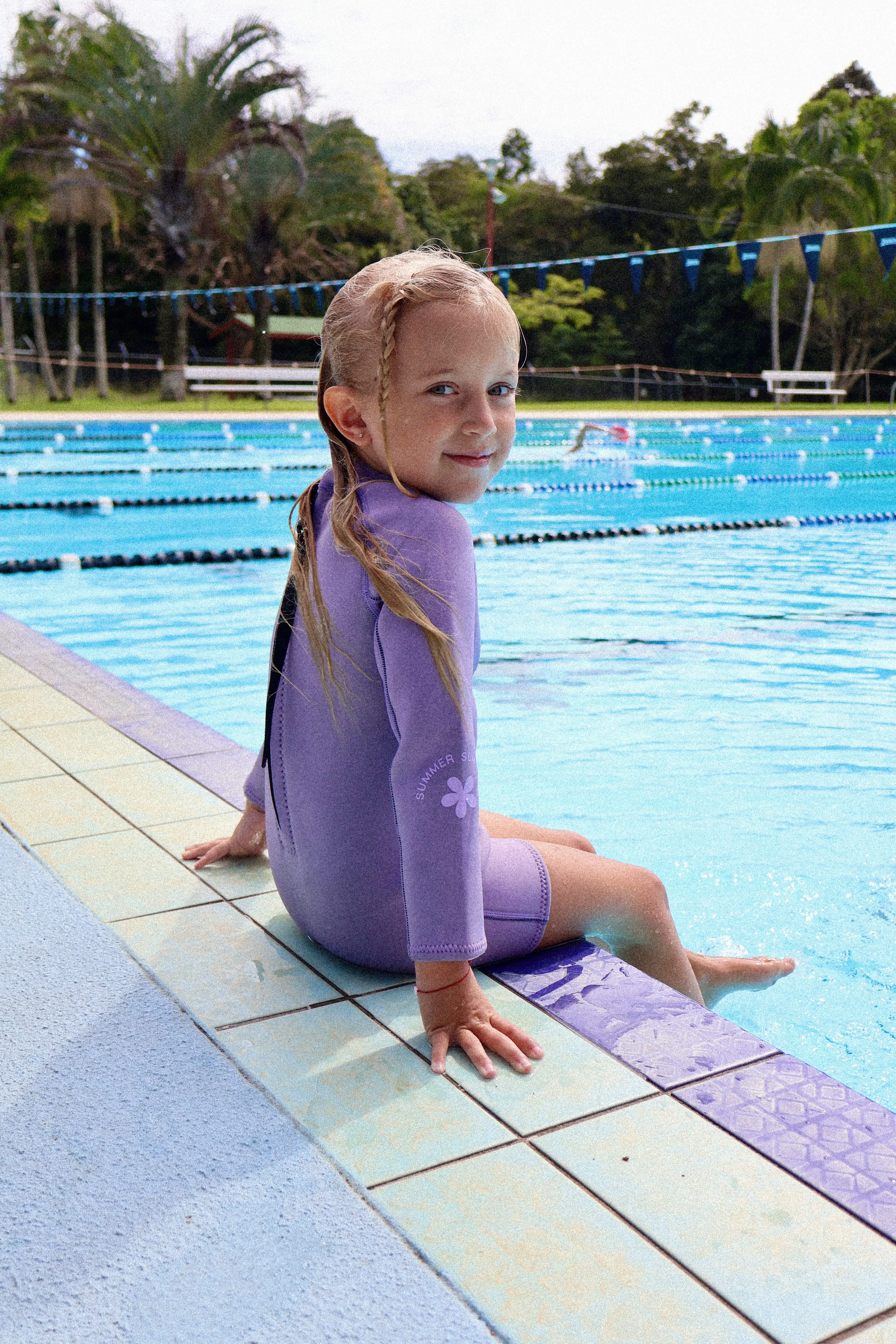 Long Sleeve Wetsuit - Lavender