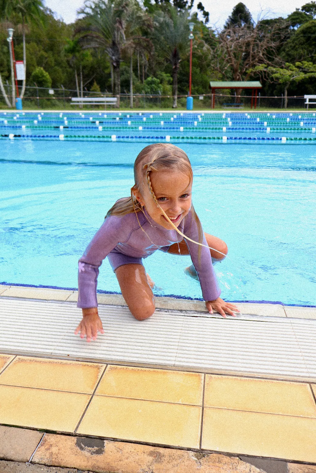 Long Sleeve Wetsuit - Lavender