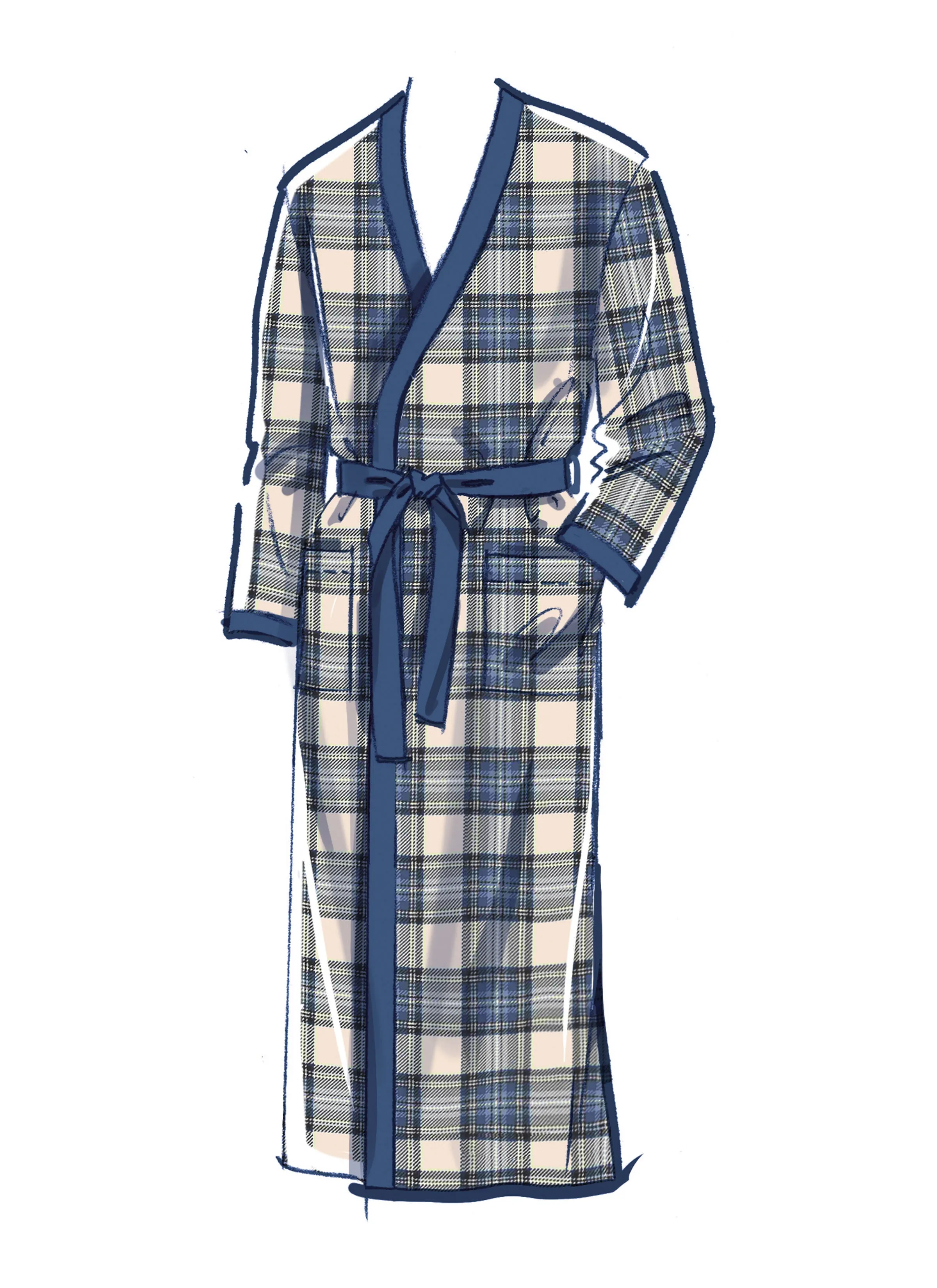 McCall's sewing pattern M8443 Men's Sleepwear
