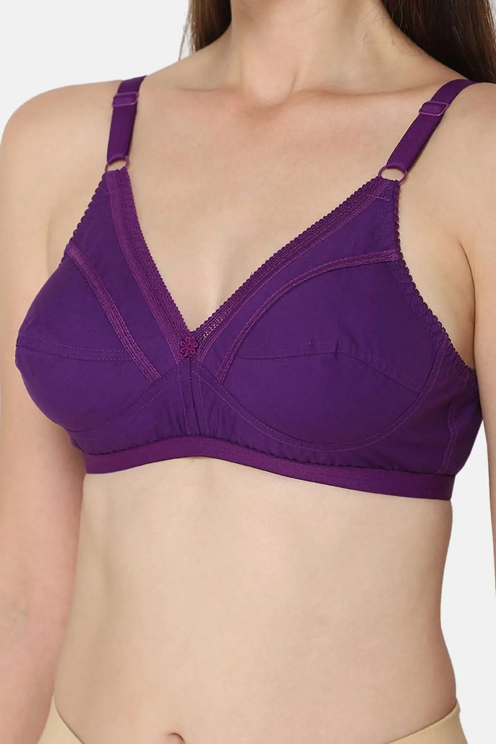 Medium Coverage Non-Padded Non-Wired Naidu Hall Saree Bra - Naturalle - Other Colors