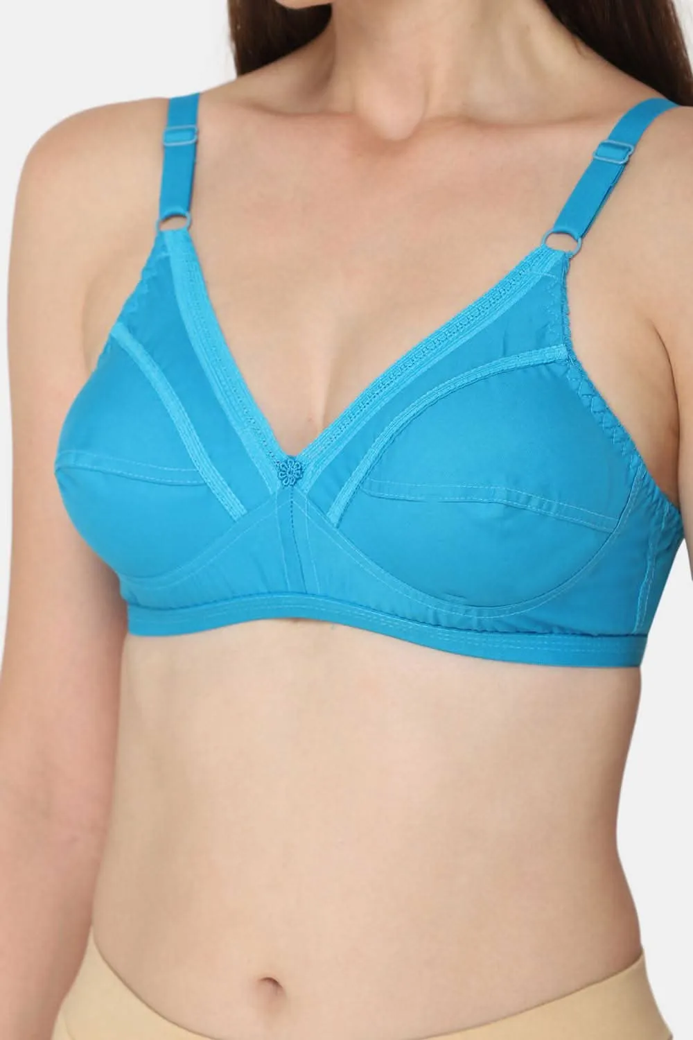 Medium Coverage Non-Padded Non-Wired Naidu Hall Saree Bra - Naturalle - Other Colors
