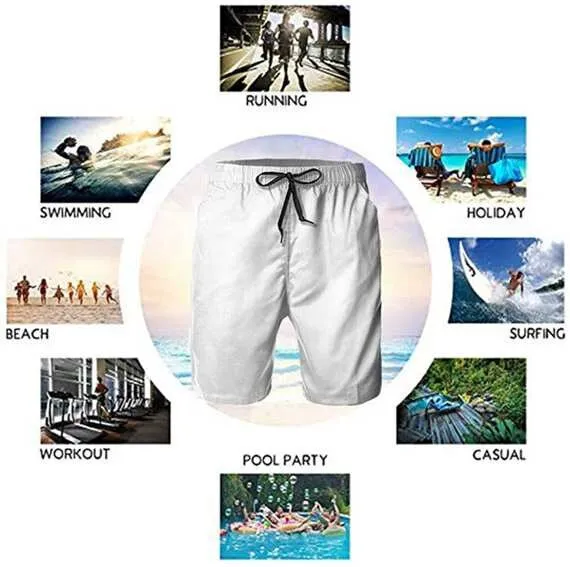 Men Summer Casual Beach Shorts