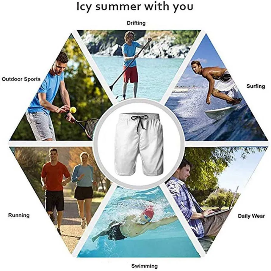 Men Summer Casual Beach Shorts