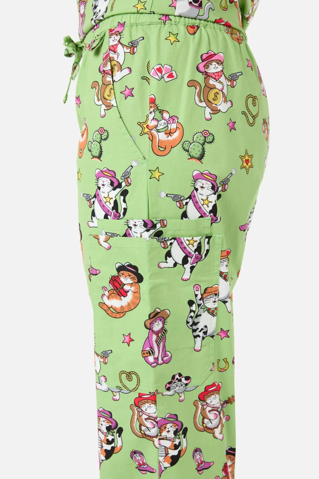 Meowdy Scrub Set