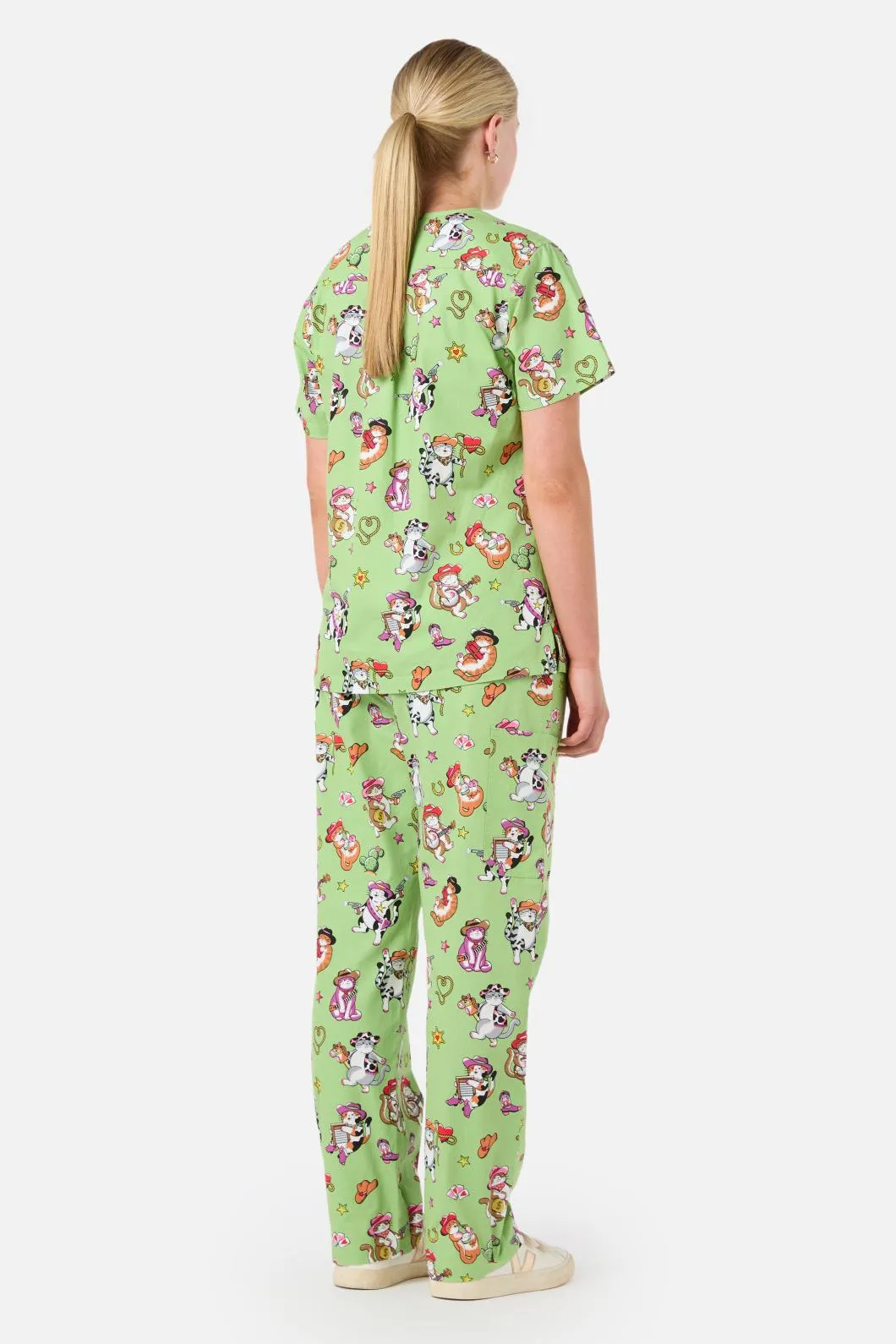 Meowdy Scrub Set