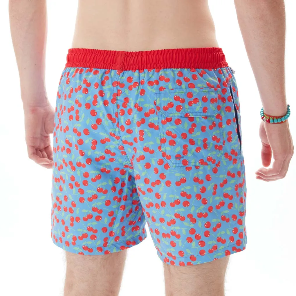 MS4900 - Cherries light blue