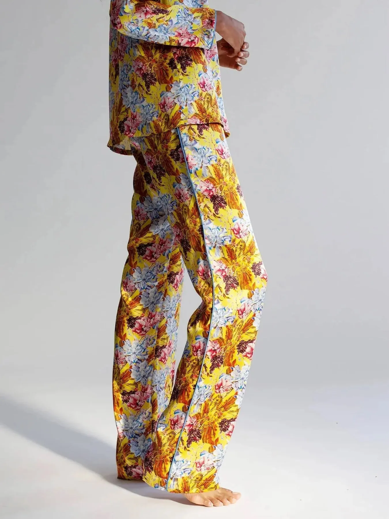 Nigel Curtiss Princess Lily Silk Pajama Set