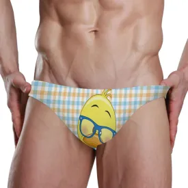 Oyihfvs Men's Swim Briefs, Sexy Bikini Briefs Triangle Swimming Briefs Swimwear Swimsuit