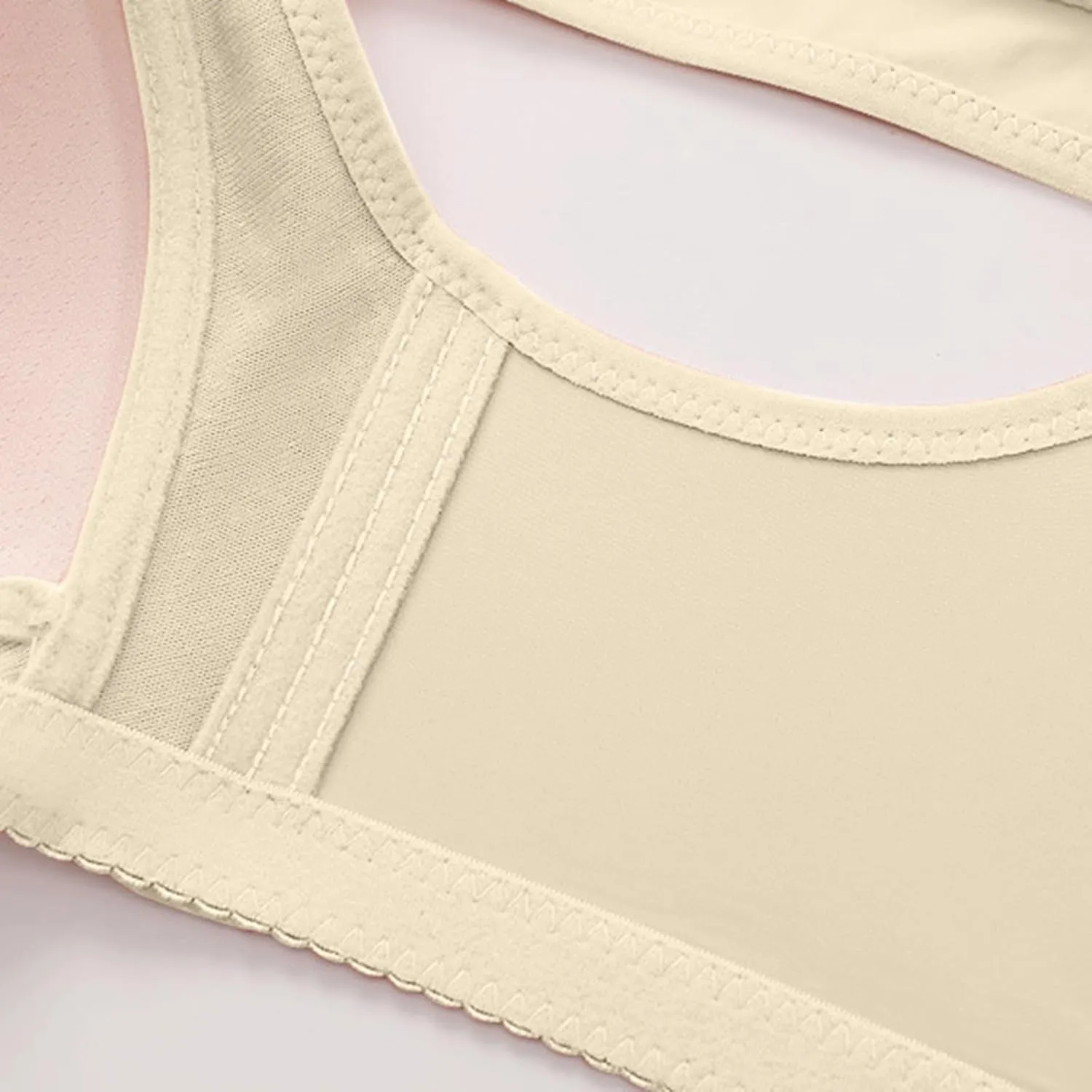 Plus Size Bras for Women Basic Wireless Backless Bra Square Neck Longline Bra Sport Bralette Workout Clothes for Women