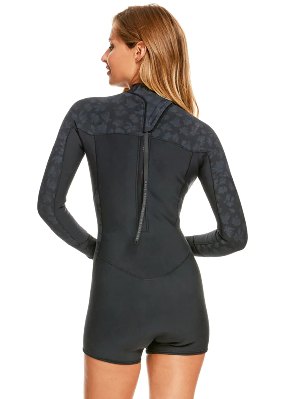 Roxy Womens Swell Series 2mm Long Sleeve Back Zip Spring Suit