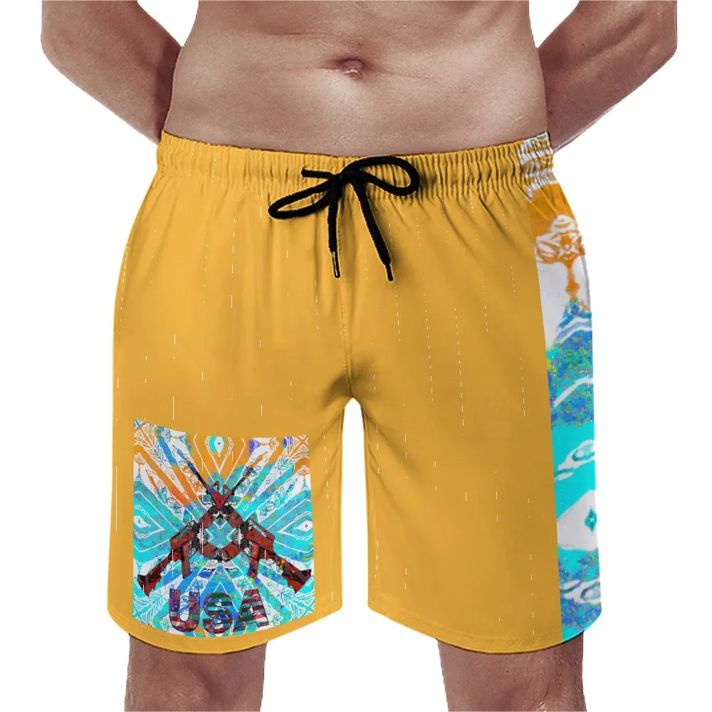#rr2 Cocknload Men's casual beach shorts