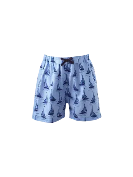 Sailboat Swim Trunks