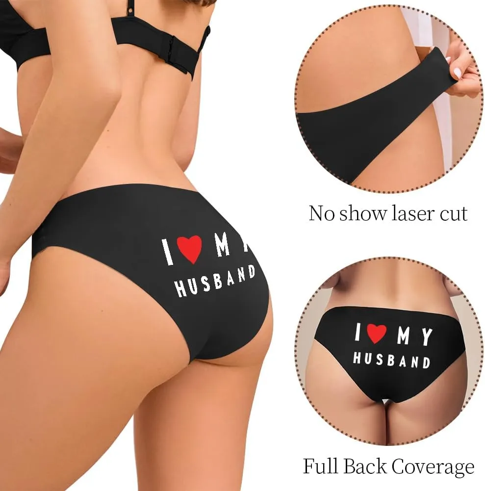 Sexy Code 1701 Seamless Underwear Briefs for Women Invisible Panties Full Coverage No Show Low-Rise Ladies Bikini