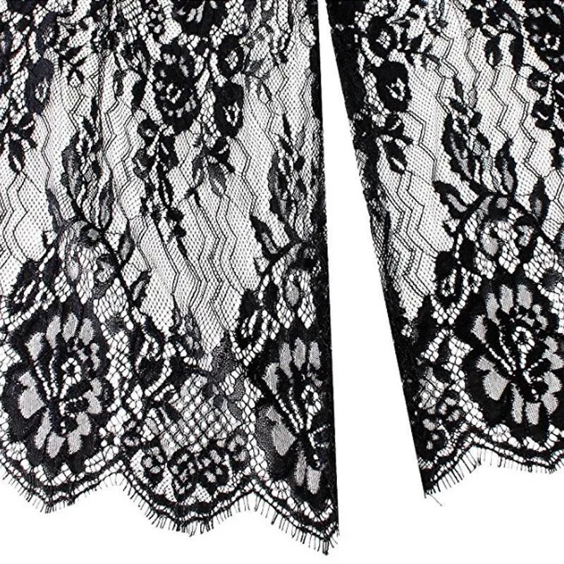 Sexy New Lace Half Sleeve Swimwear Beach Cardigan Bikini Cover Up