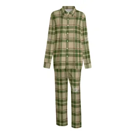 Sixty Eight 93 Logo White Unisex Imitation Silk Pajama Set #7