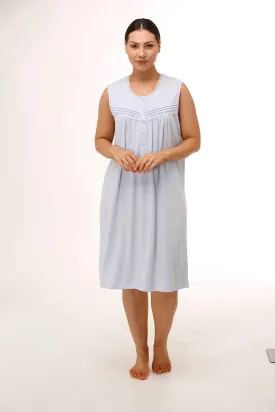 Sleeveless Polkadot Nightie