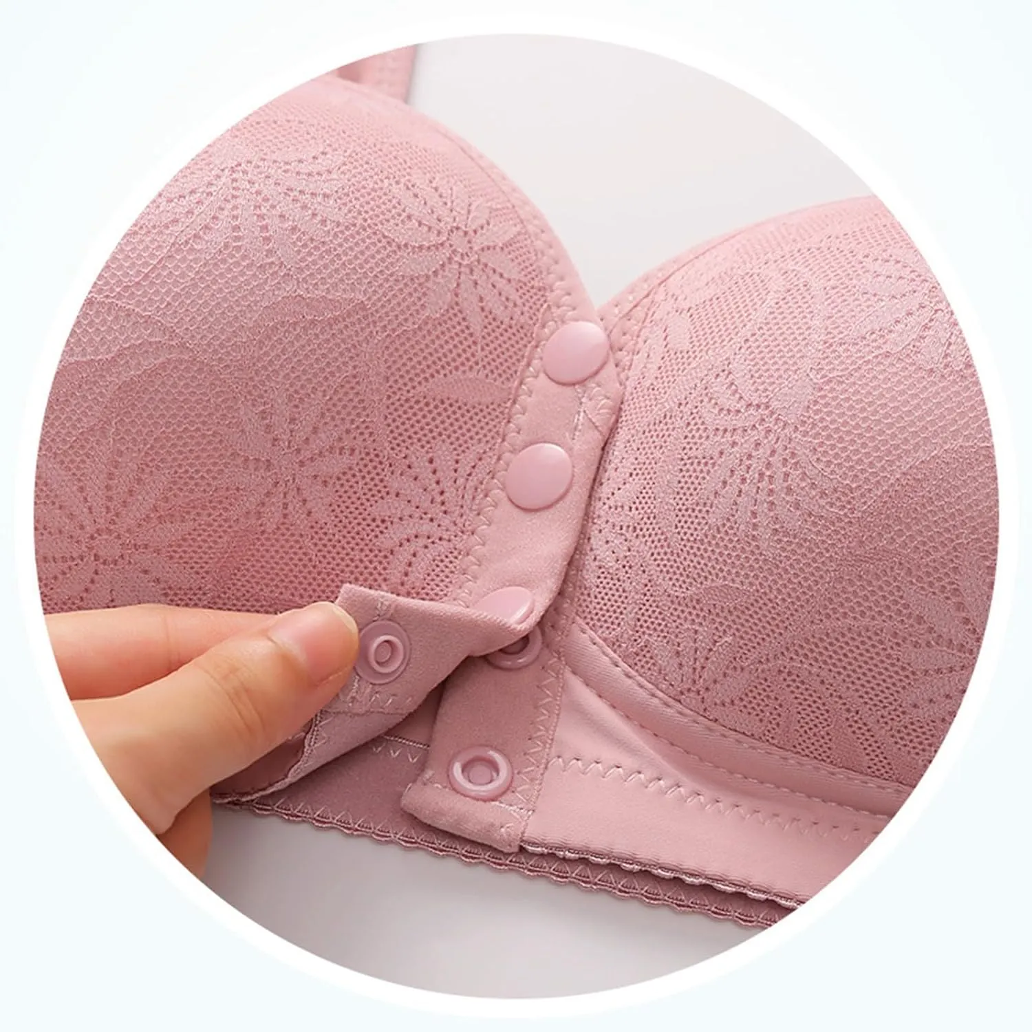 Sports Bras for Women Padded Smoothing Convertible Bra Jacquard Push up Comfort Bralettes V Neck Racerback Crop Top