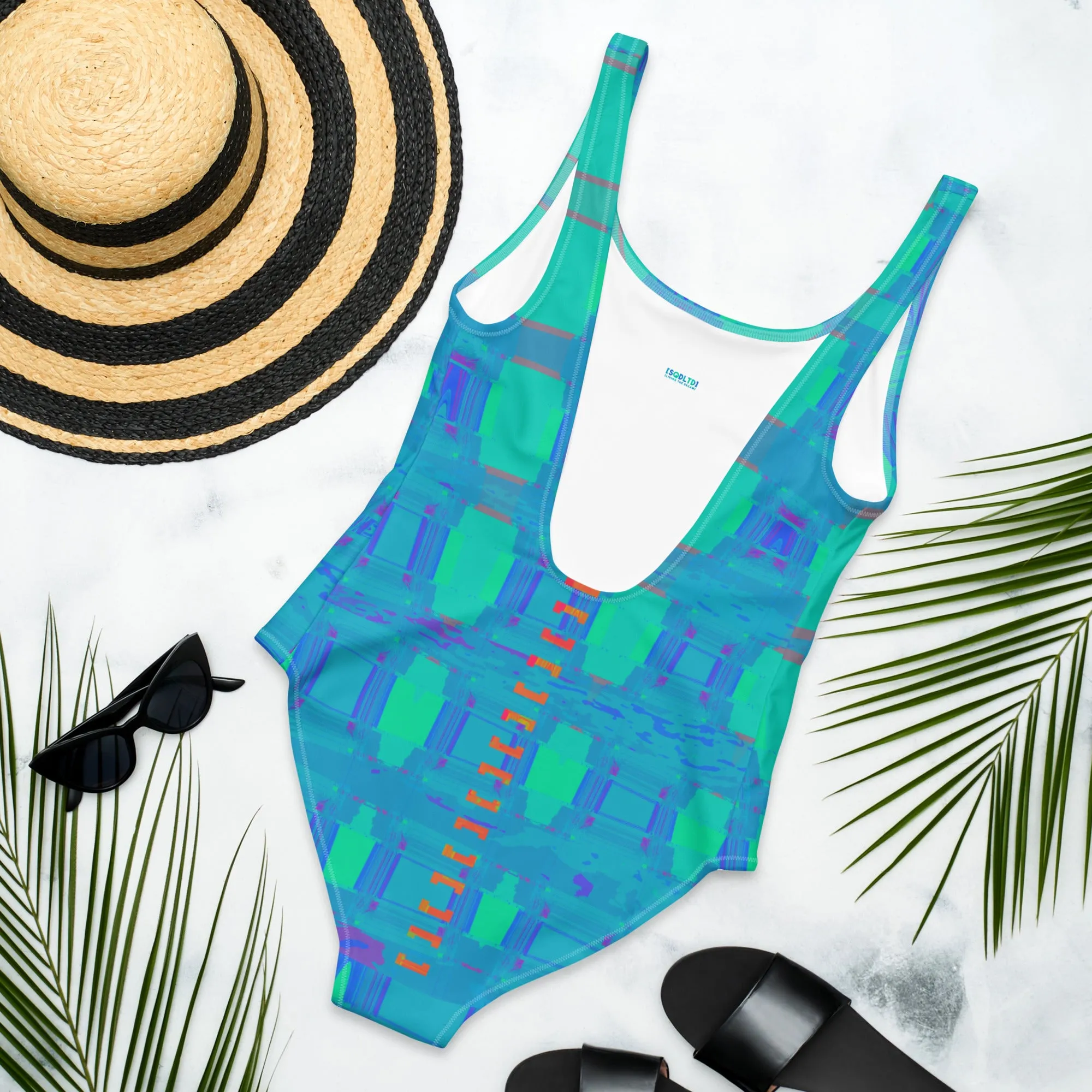 Sqdltd SU23 One-Piece Swimsuit Icewater