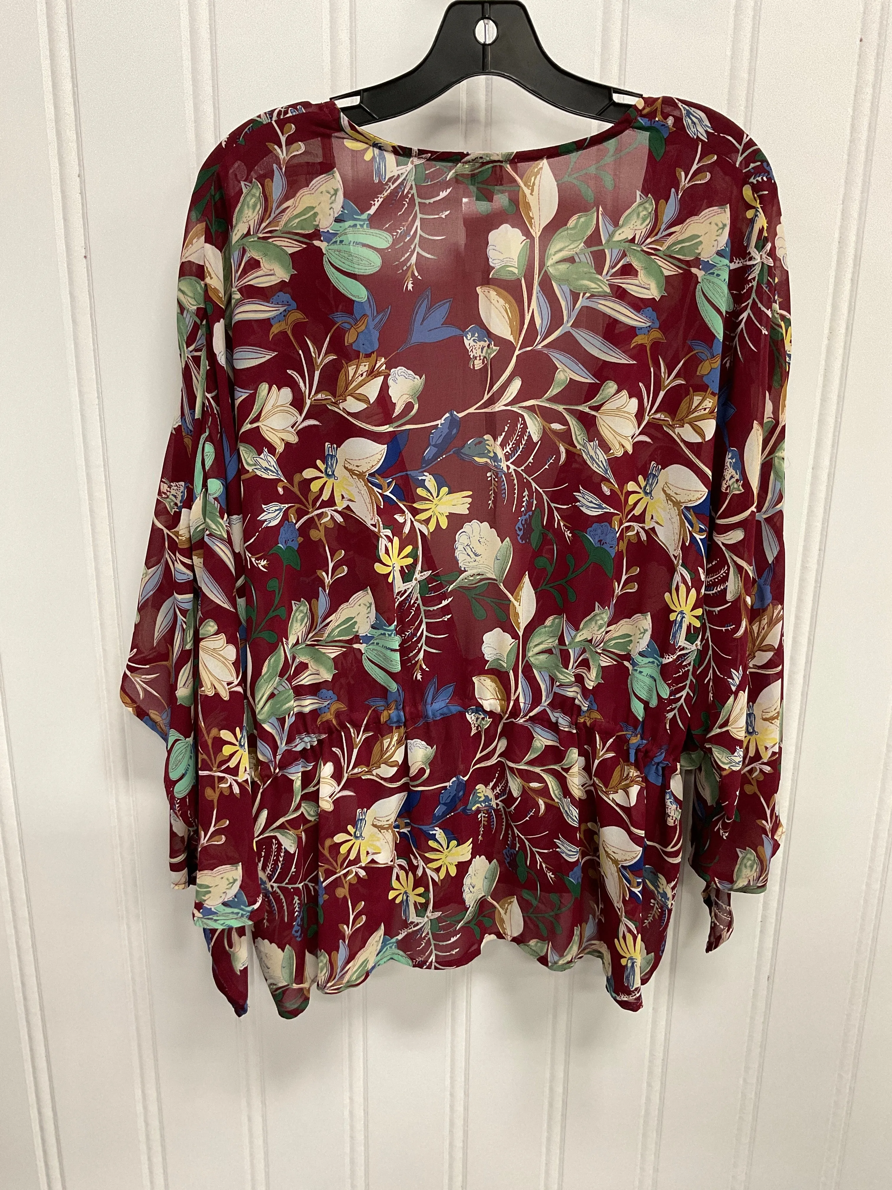 Swimwear Cover-Up By Umgee In Maroon, Size:L
