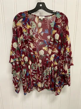 Swimwear Cover-Up By Umgee In Maroon, Size:L