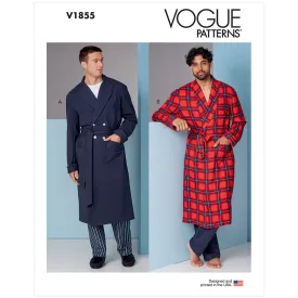 V1855 Men's Robe and Belt