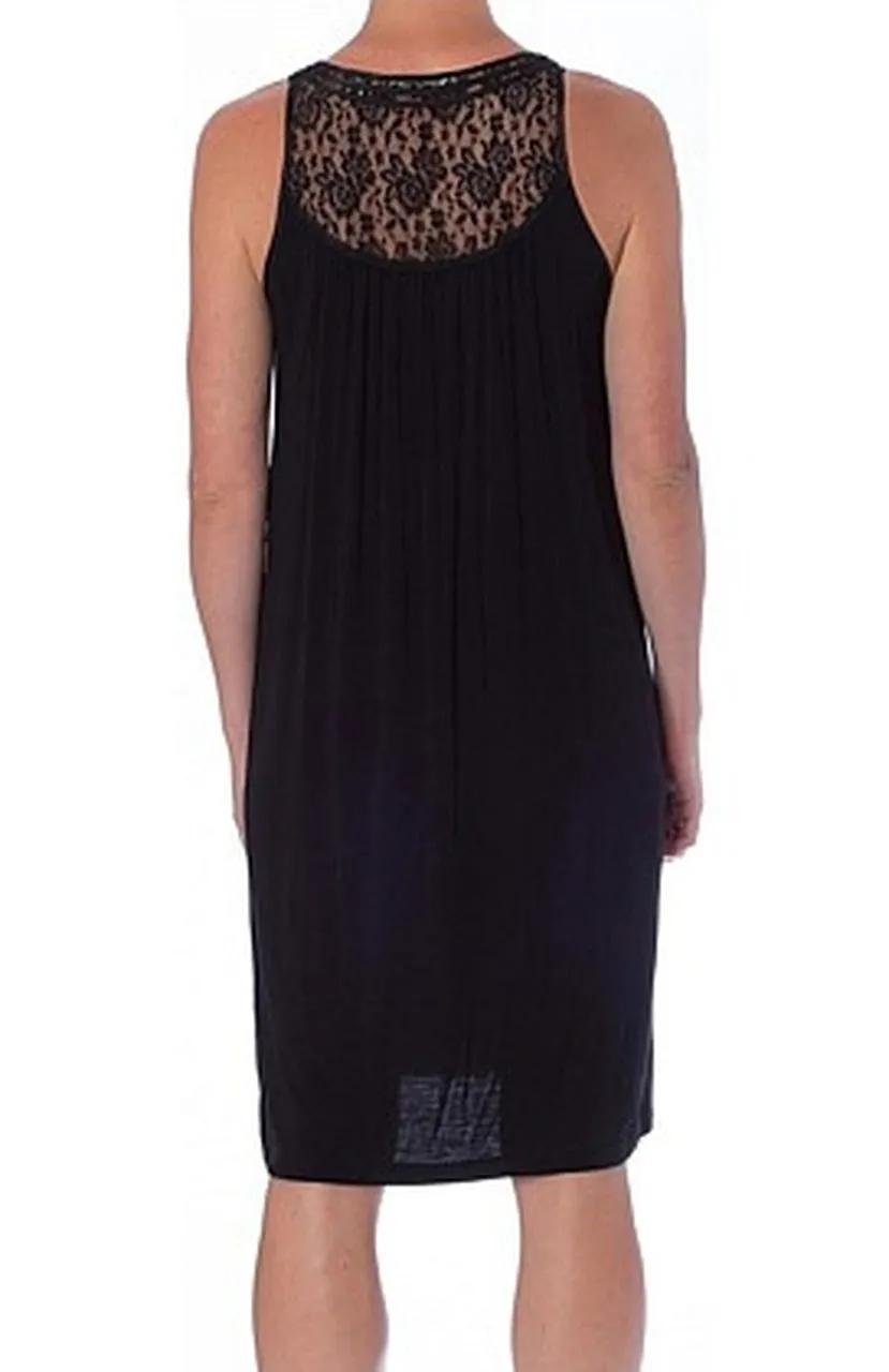 Yuu - Lace sleeveless Nightdress